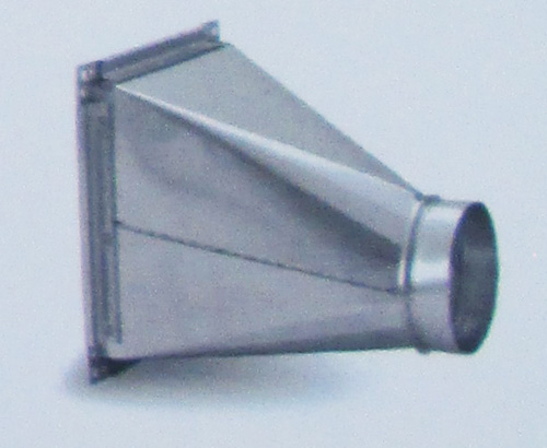 Rectangular-to-round